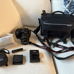 Canon Rebel T6 W/Accessories