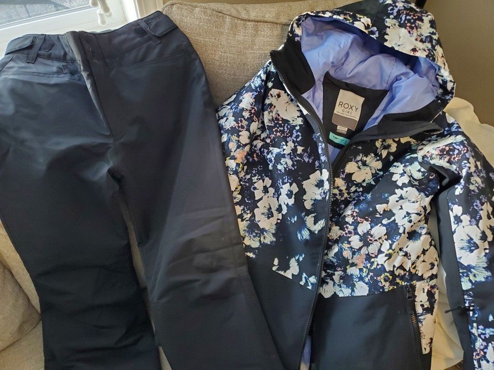 Roxy Ski Jacket & Pants- Girls 14XL
