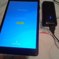 Levono Tablet And Charging Power Bank 