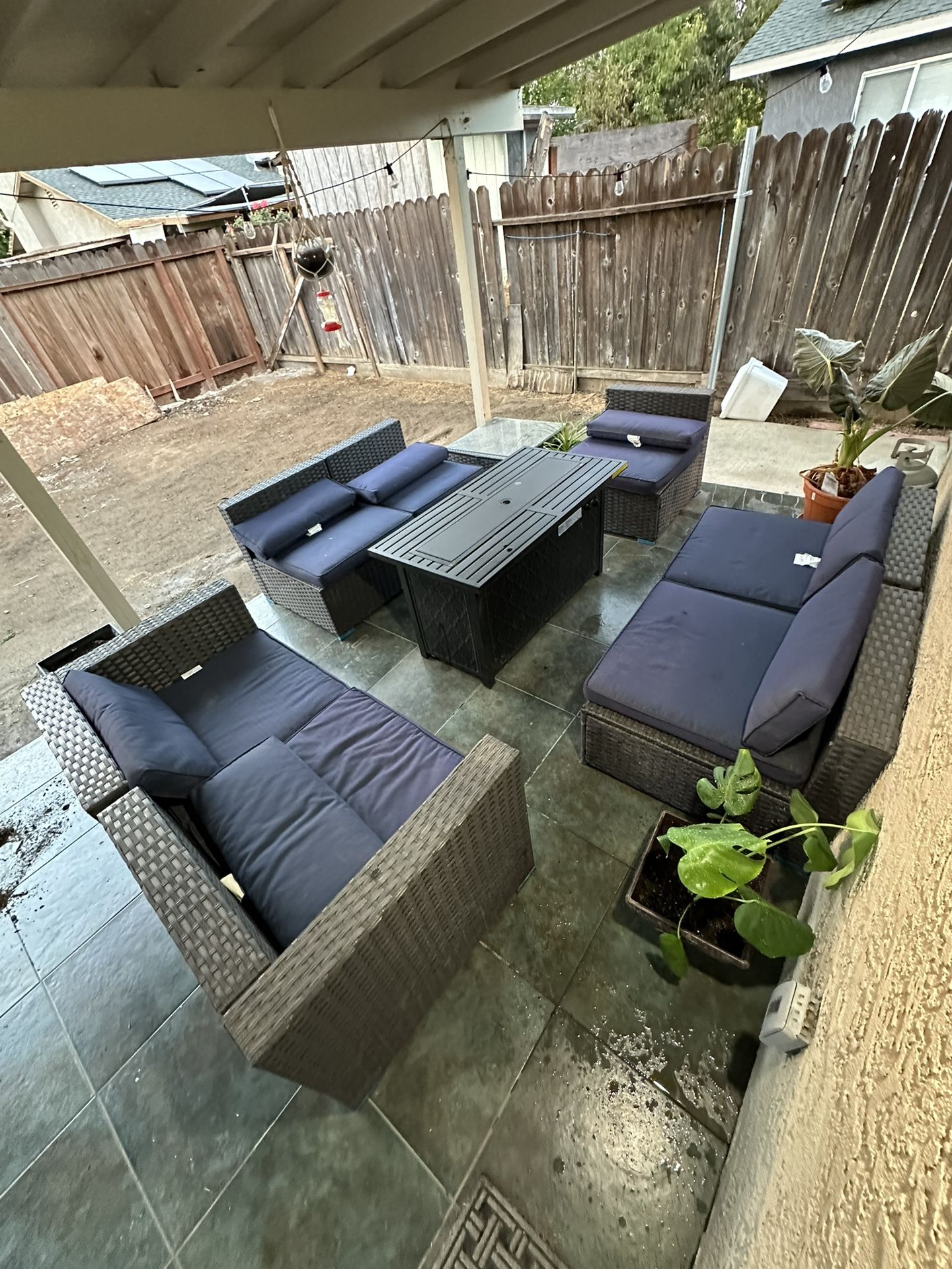 Navy Blue Outdoor Furniture 