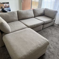 Cozy Gray Couch