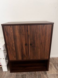 Brown shoe organizer