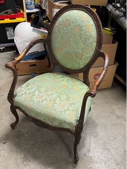 11/1978 vintage French style armchair. Original.