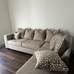 Beige Sectional 