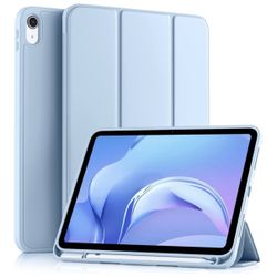 Akkerds Compatible with iPad (A16) 11th Generation Case 11 Inch 2025, for iPad 10th Generation Case 10.9 Inch 2022 with Pencil Holder, Slim Trifold St