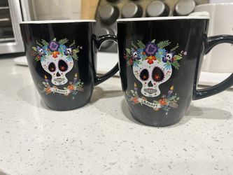 Dia De Los Muertos Ceramic Mugs