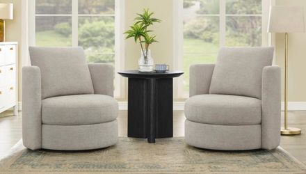 Thomasville Swivel Accent Chairs from Costco - Pair - $350