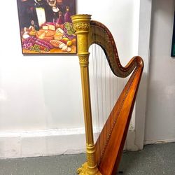Lyon & Healy Orchestral Pedal Harp — Fully Refurbished