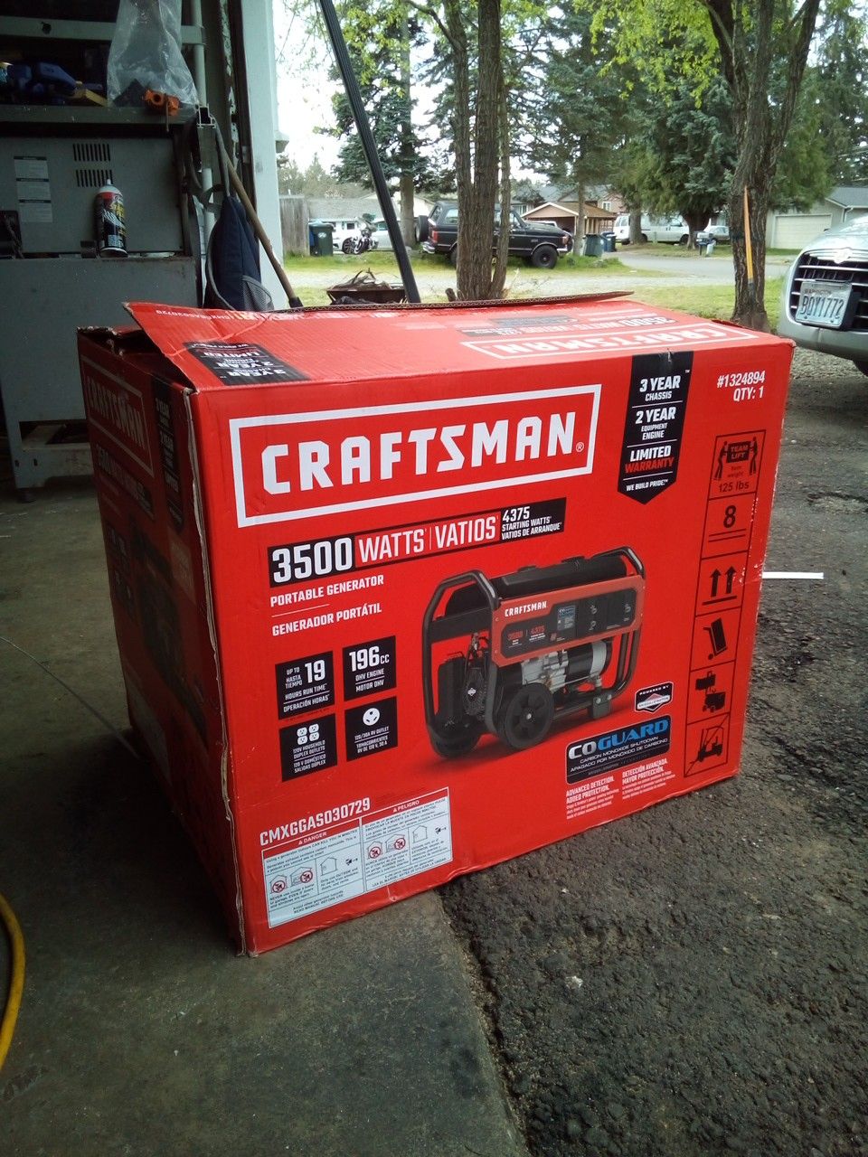 Craftsman 3500 Watt generator