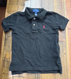 Polo Sport Ralph Lauren Boys Polo Shirt Black Used Size: 2T
