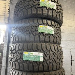 33X12.50R22 TBB MT instaladas y balanciadas las 4