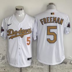 Freeman White Gold XL, XXL, XXXL Jersey 