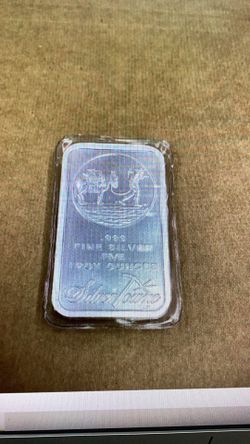 Silver Towne 5 Troy Ounce Silver Bar .999 fine