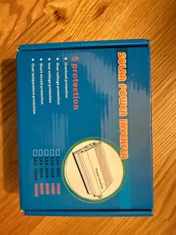 New 300 watt 12V DC to 230V AC power inverter