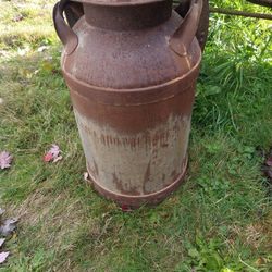 Large Old Milk Can