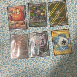 Illustration Rares From Black Bolt / Surging Sparks