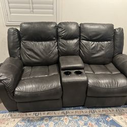 Sofa Set / Couch With Cover 