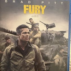 Fury Blu Ray