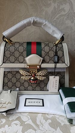 Elegant Gg Handbag/Cream