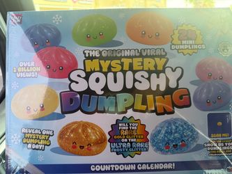 Mystery Squishy Dumpling Countdown Calendar