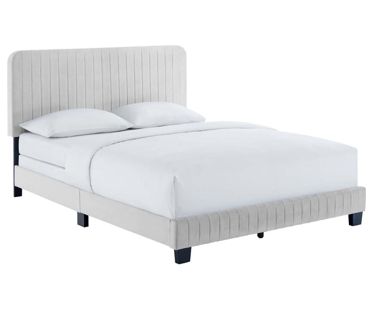 Velvet Twin Size Bed New