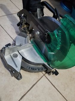 Hitachi miter saw