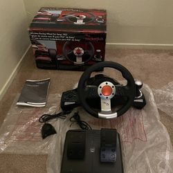 wireless Racing Wheel for PS3 rocketfish 