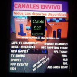 Cable Economico Muchos Canales
