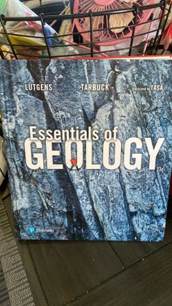Book: Essentials of GEOLOGY