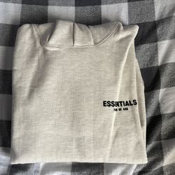 Essentials Hoodie Gray Size M/L