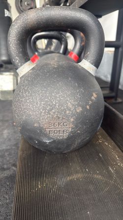 36kg or 80lb kettlebell.