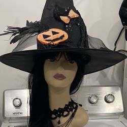 Witch Hat / Halloween Costume / Witch
