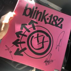 Blink-182 One More Time Signed By Mark Tom And Travis