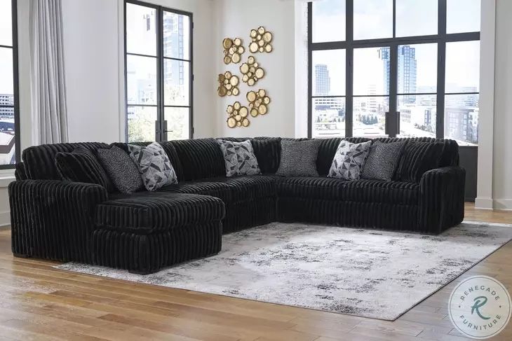 Premium Corduroy/Custom Sectional | Financing Available