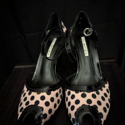 Vía spiga Women's Open toe Strap Stilletos Size 7.5