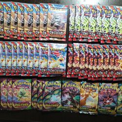 Pokemon Booster Packs 48pc Lot