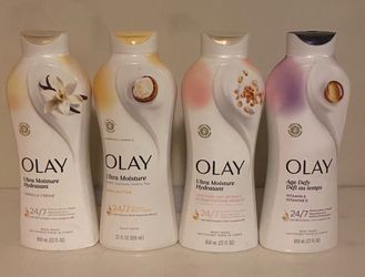 Olay Body Wash 4-Bottle Bundle