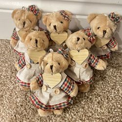 Teddy Bear Keychain  Gifts 