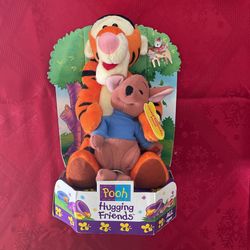 Vintage 1997 Pooh Hugging Friends