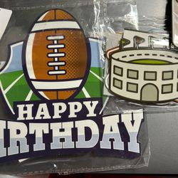Football Birthday Party Supplies