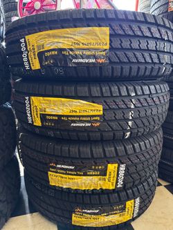 📲‼️235/75/15 vendobset de llantas nuevas headway
