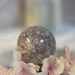  Leopard Skin Jasper / Orbicular Rhyolite (Adorable Pink)