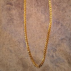 10k Gold Necklace Chain New 