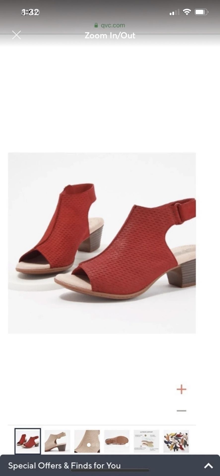 Clarks Collection Leather Heeled Sandals