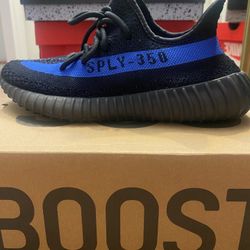 Yeezy SPLY-350, Black/Blue, 6