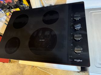 30” Whirlpool Electric CookTop Glass Smooth Top