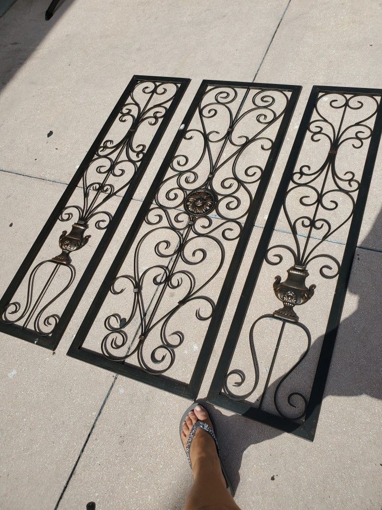Metal wall art