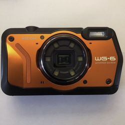 RICOH WG-6 Orange Waterproof Camera 20MP LCD Shockproof 2.1m  $399 OBO