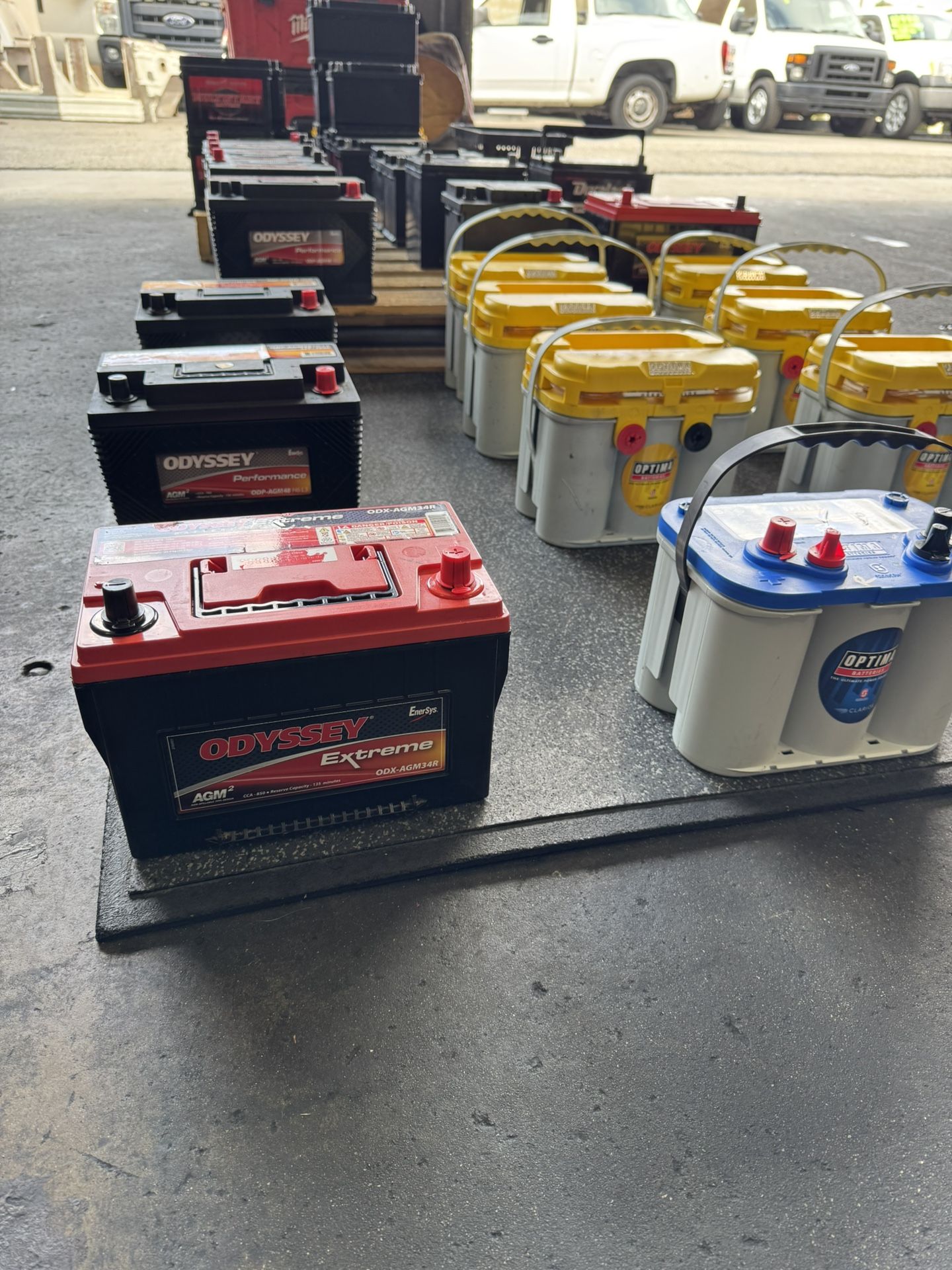OPTIMA Batteries OPT8014-045 8014-045 D34/78 Yellow Top Dual Purpose car truck Battery. Bateria Para Carro o Camioneta Model 34 78 Universal with Top