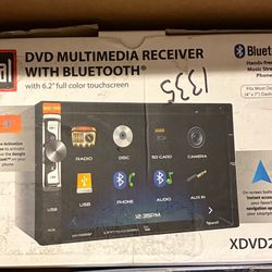 DVD Multimedia Receiver With Bluetooth Touchscreen 